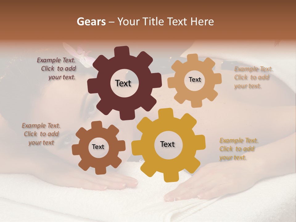 Health Consumption Flower PowerPoint Template