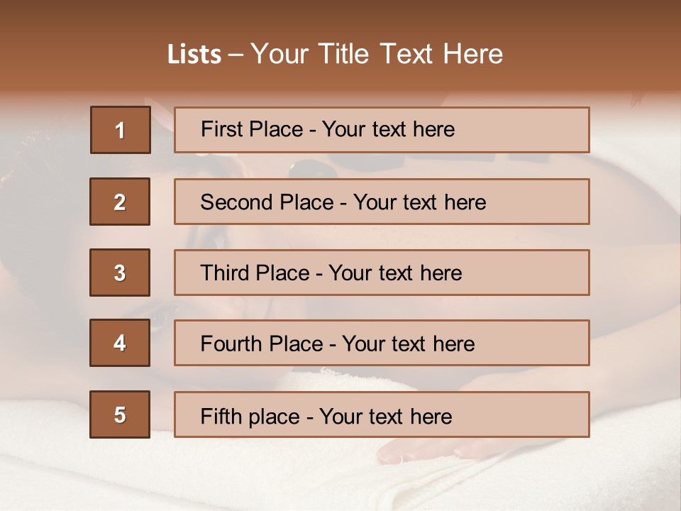Health Consumption Flower PowerPoint Template