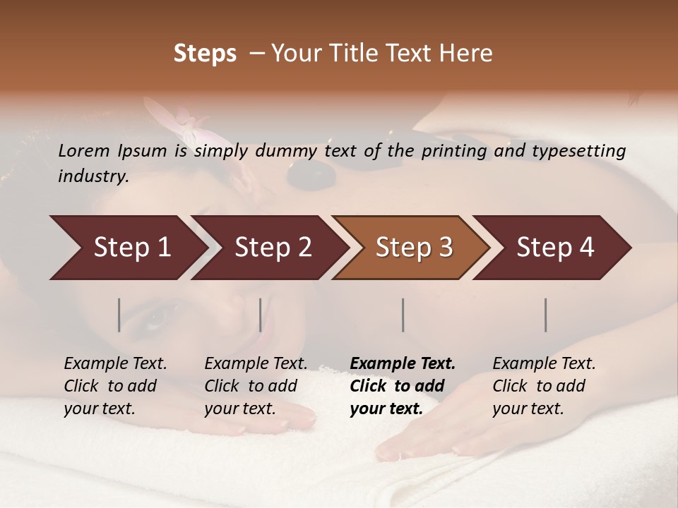 Health Consumption Flower PowerPoint Template