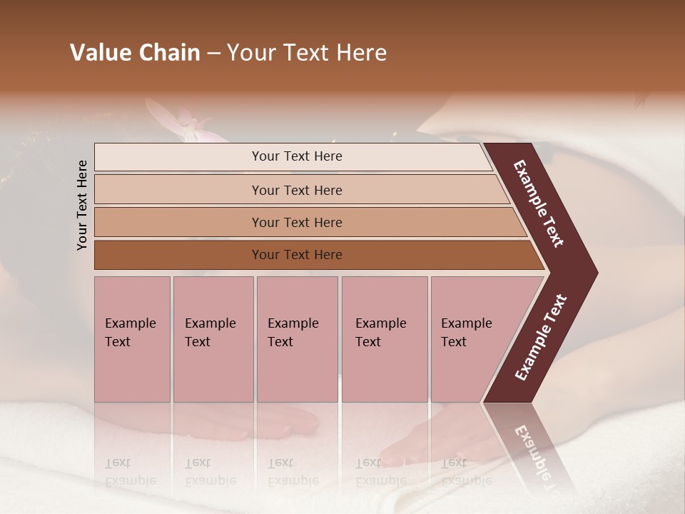 Health Consumption Flower PowerPoint Template