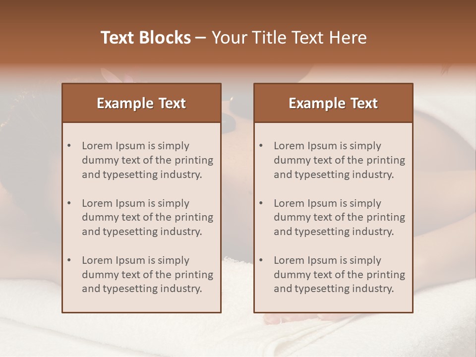 Health Consumption Flower PowerPoint Template