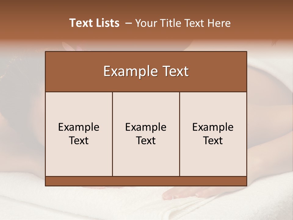 Health Consumption Flower PowerPoint Template