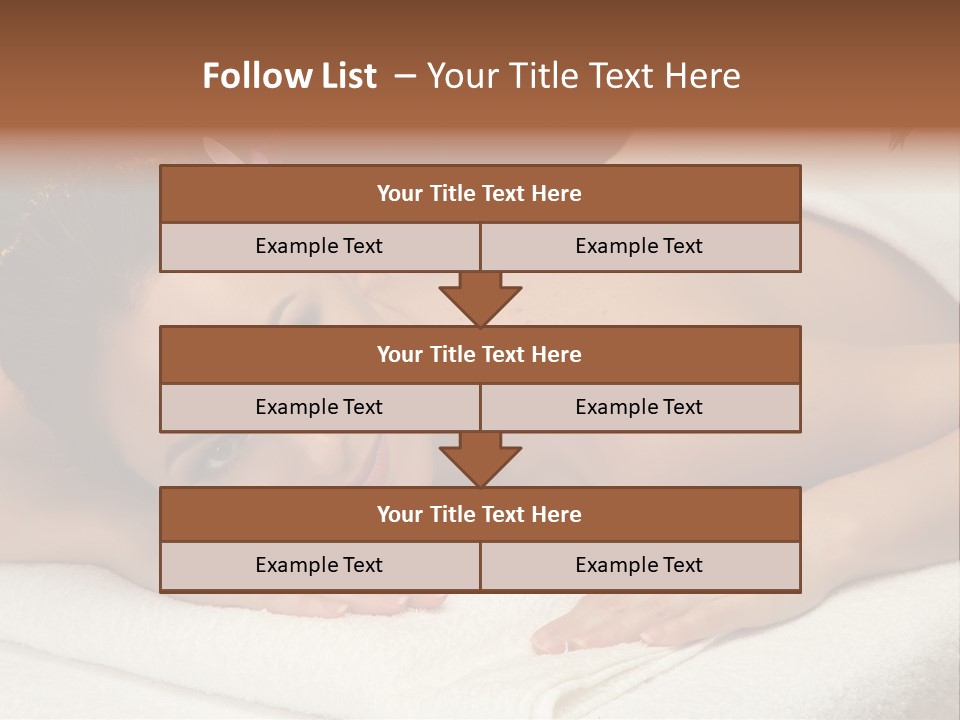 Health Consumption Flower PowerPoint Template