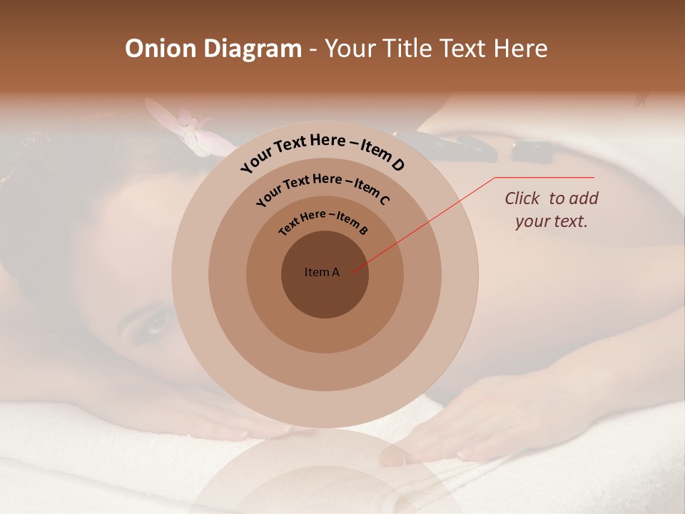Health Consumption Flower PowerPoint Template