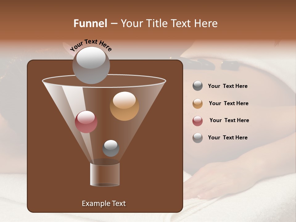 Health Consumption Flower PowerPoint Template