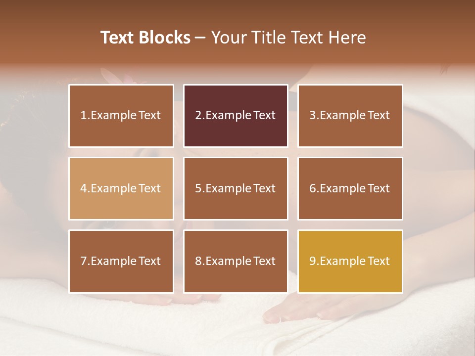Health Consumption Flower PowerPoint Template