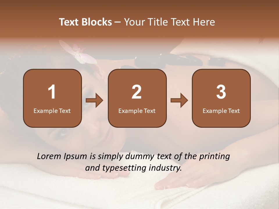 Health Consumption Flower PowerPoint Template