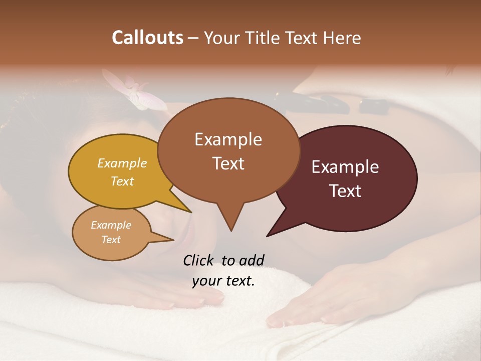 Health Consumption Flower PowerPoint Template