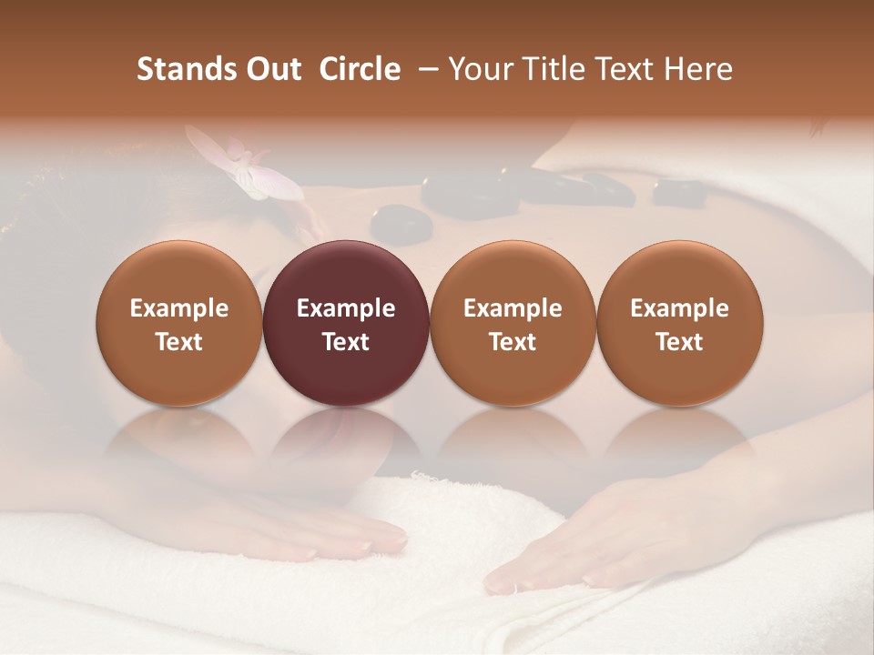 Health Consumption Flower PowerPoint Template