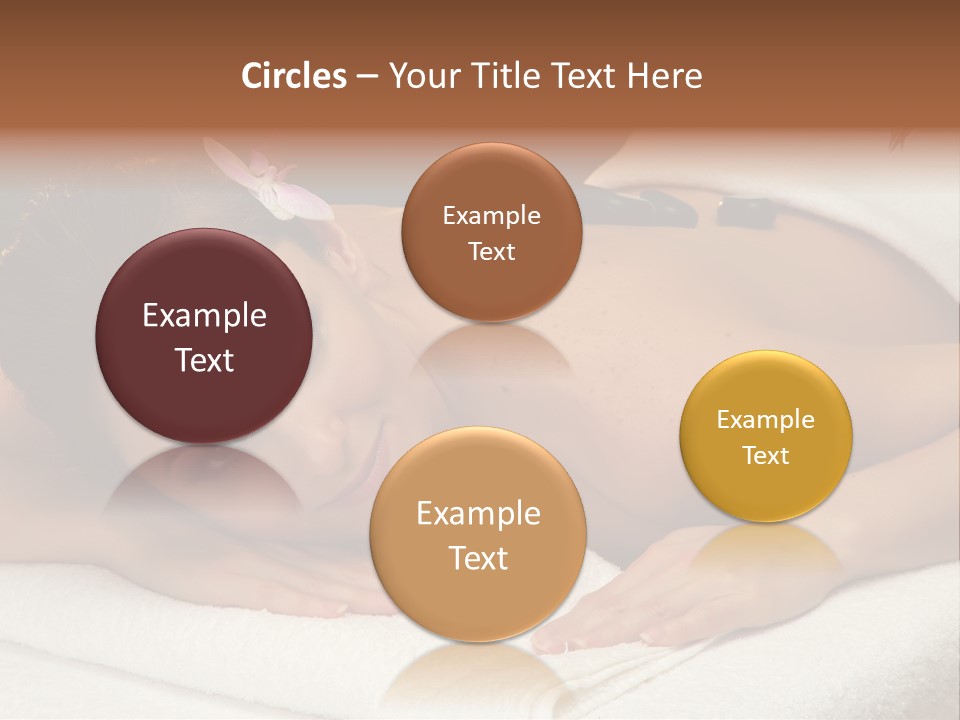 Health Consumption Flower PowerPoint Template