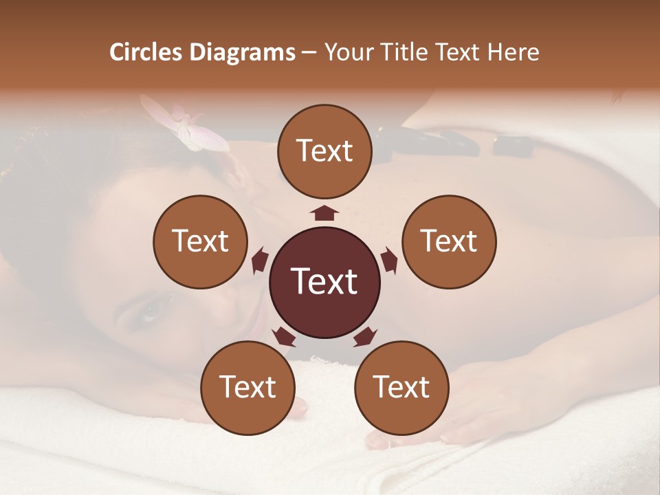 Health Consumption Flower PowerPoint Template