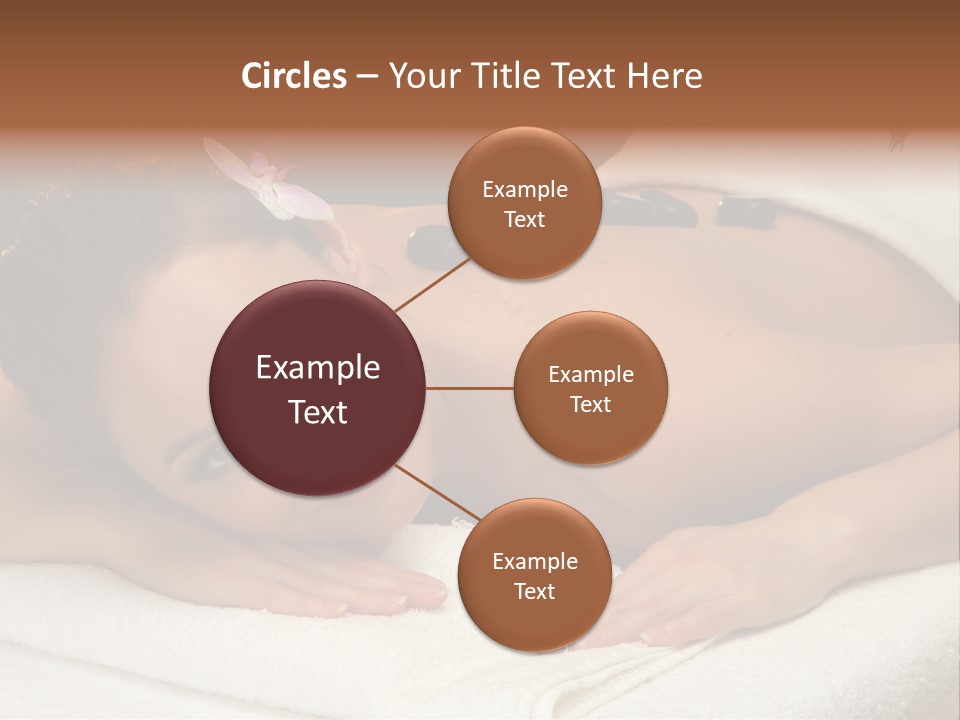 Health Consumption Flower PowerPoint Template