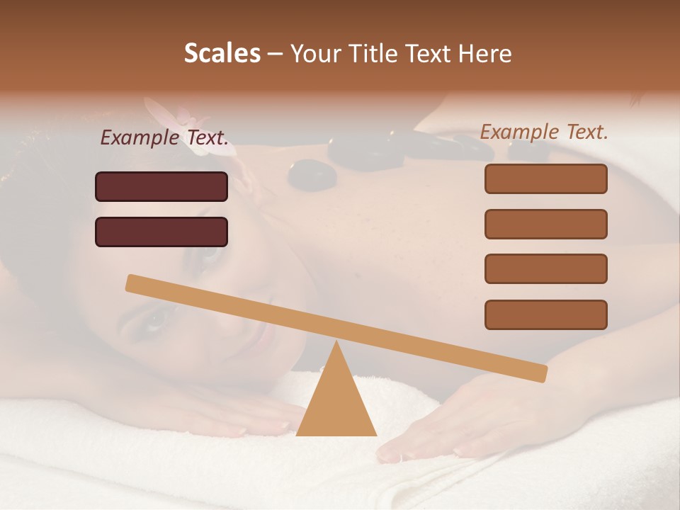 Health Consumption Flower PowerPoint Template