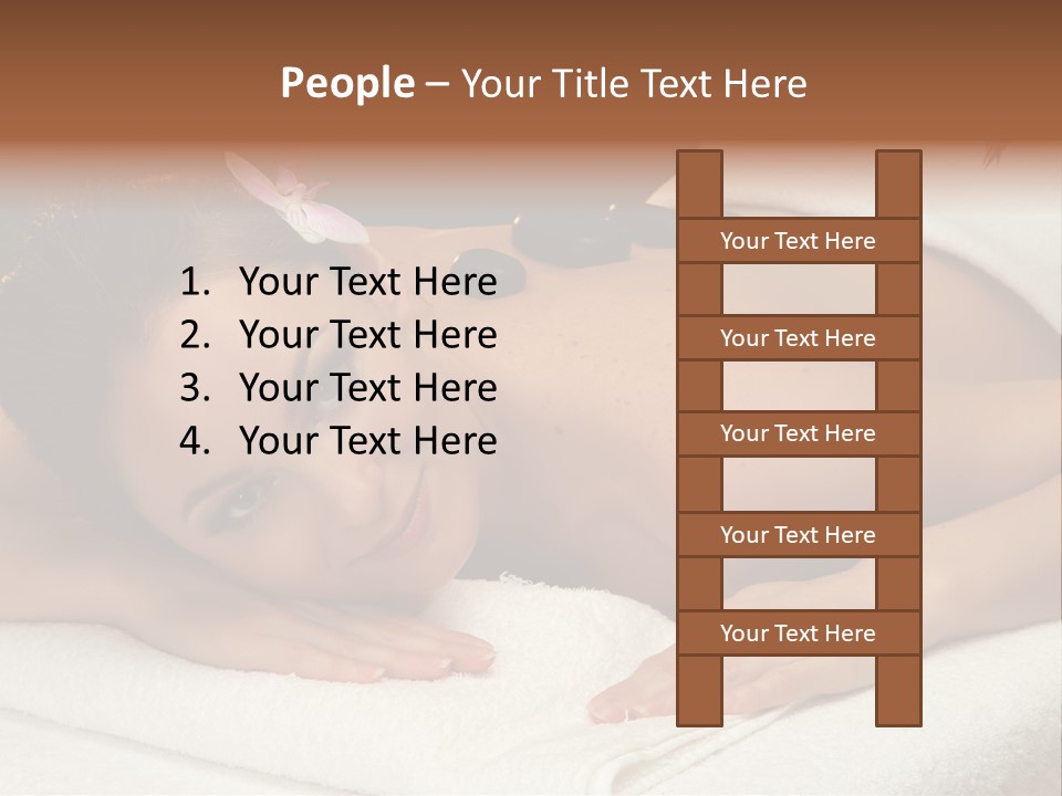 Health Consumption Flower PowerPoint Template