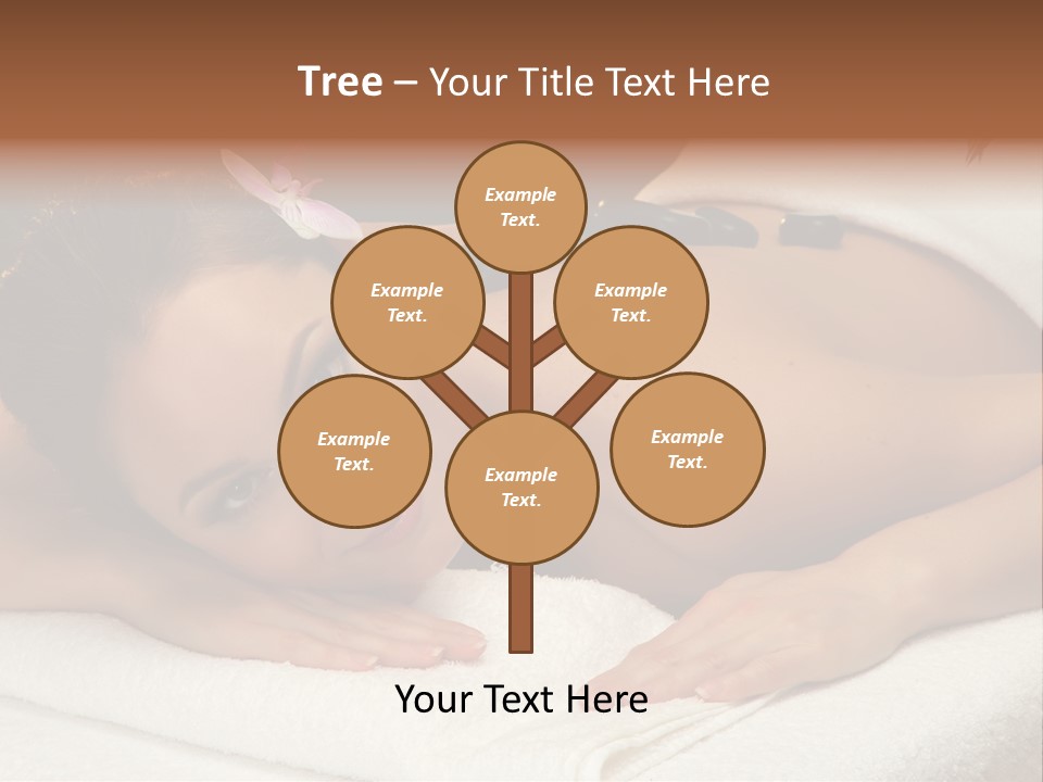 Health Consumption Flower PowerPoint Template