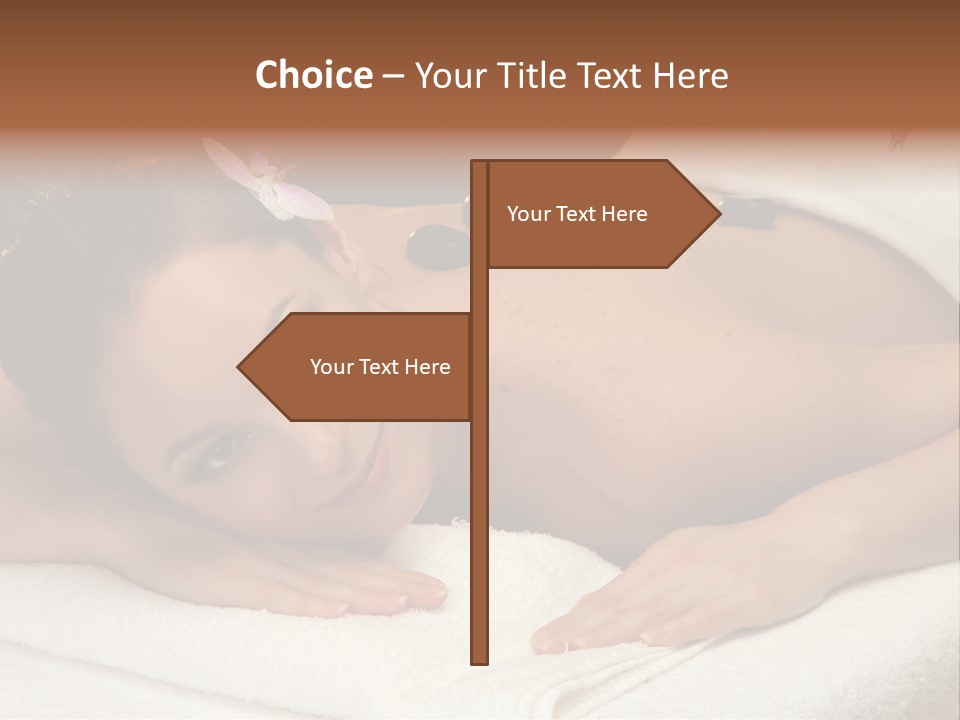 Health Consumption Flower PowerPoint Template