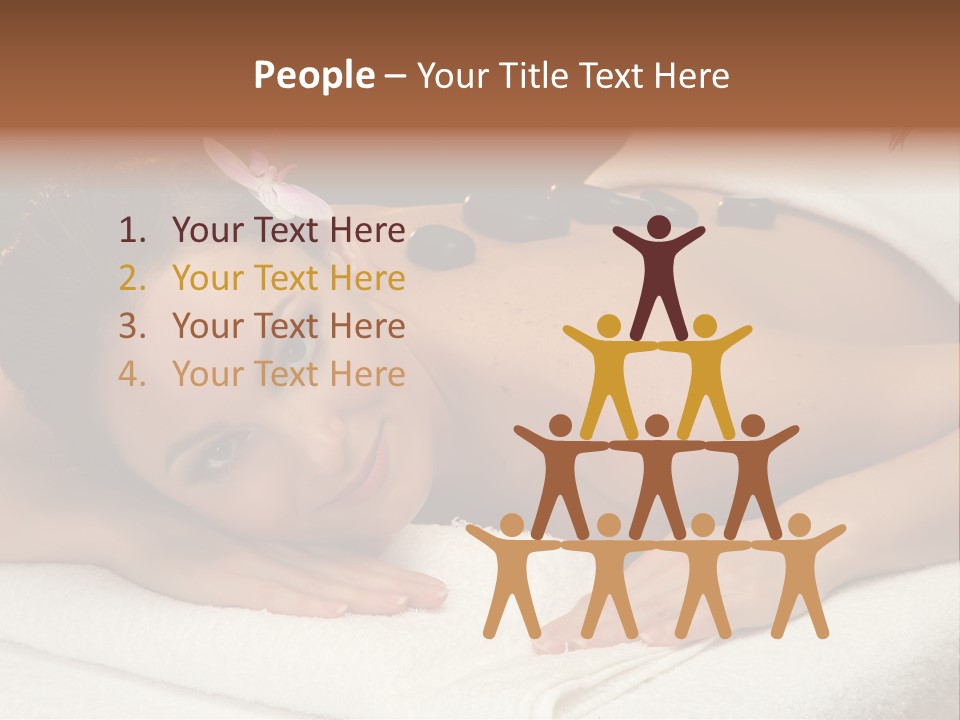 Health Consumption Flower PowerPoint Template