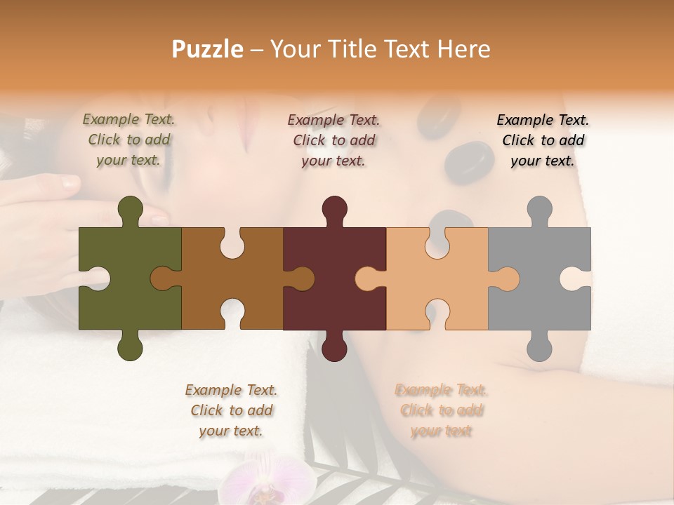 Healthcare Lady Body PowerPoint Template