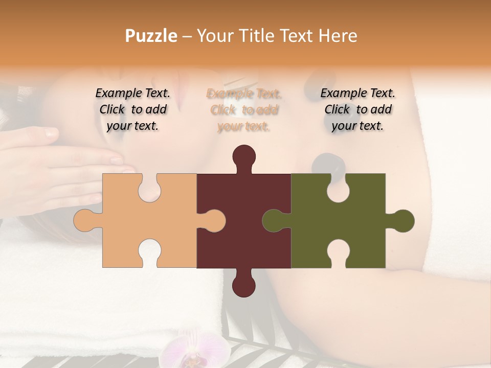 Healthcare Lady Body PowerPoint Template