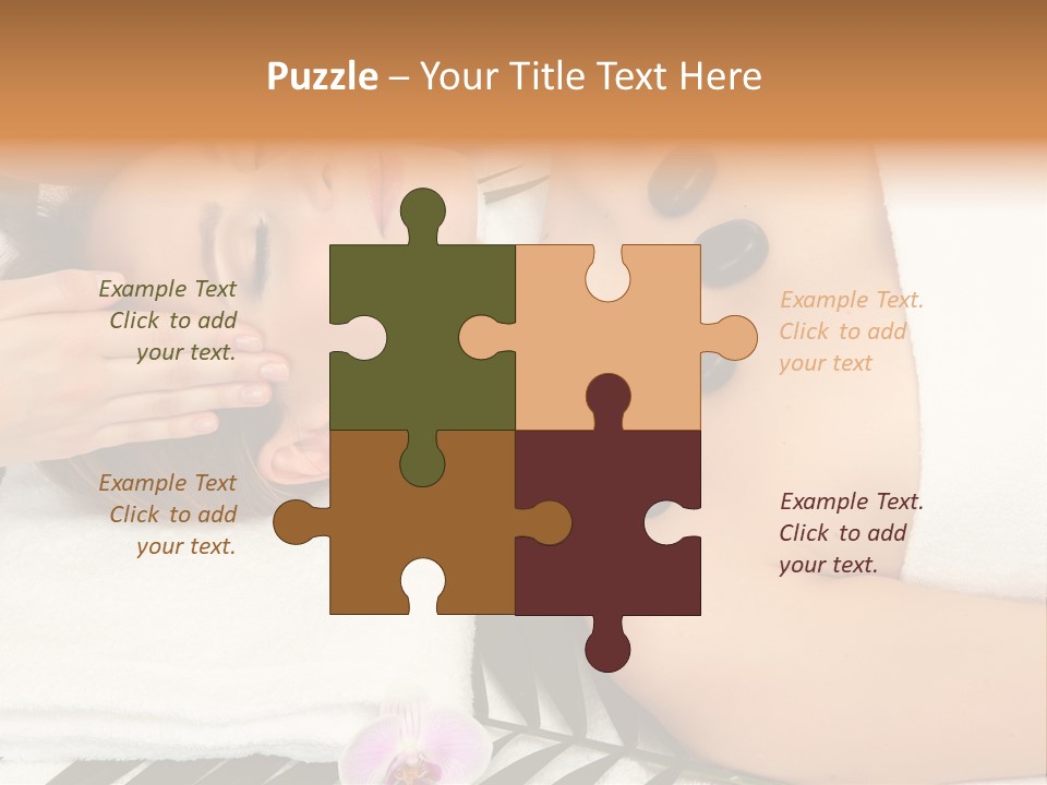 Healthcare Lady Body PowerPoint Template