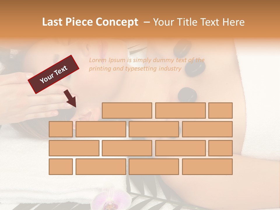 Healthcare Lady Body PowerPoint Template