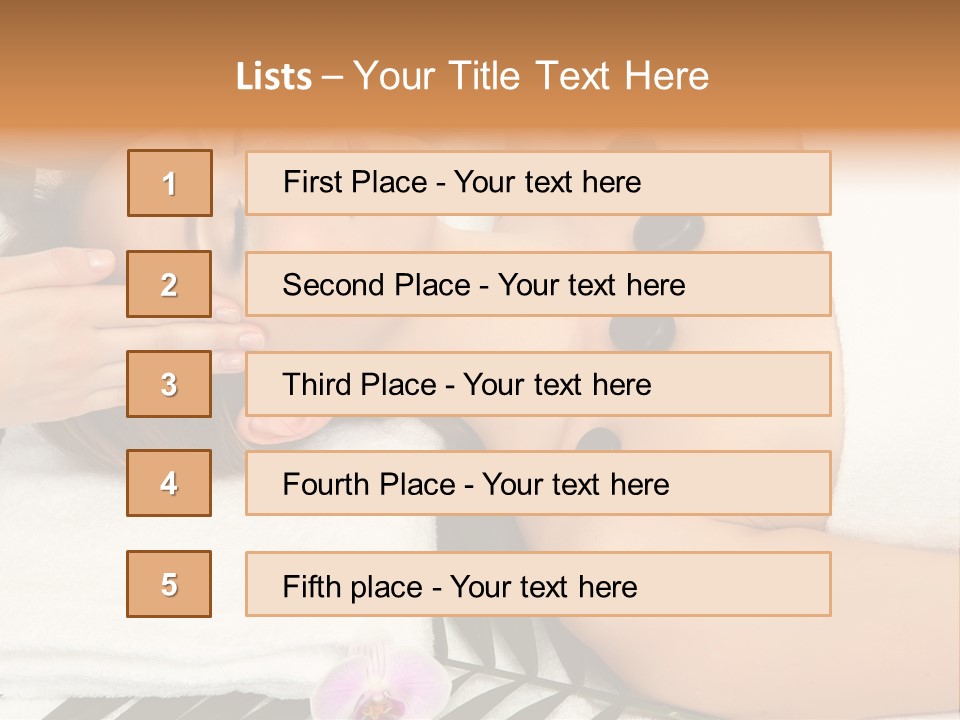 Healthcare Lady Body PowerPoint Template