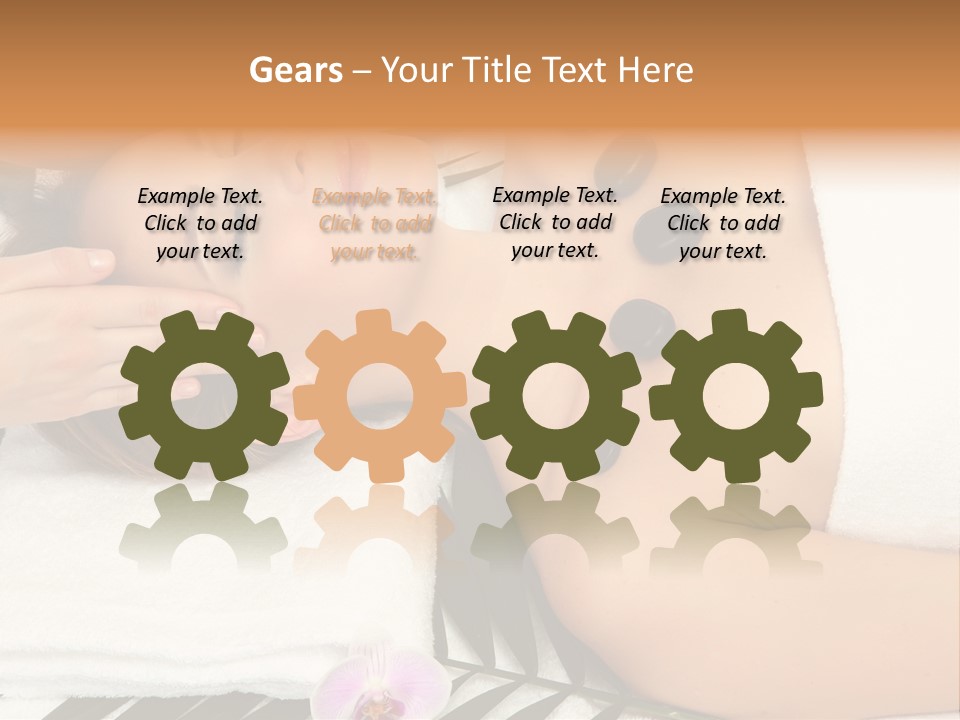 Healthcare Lady Body PowerPoint Template