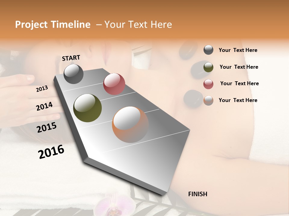 Healthcare Lady Body PowerPoint Template