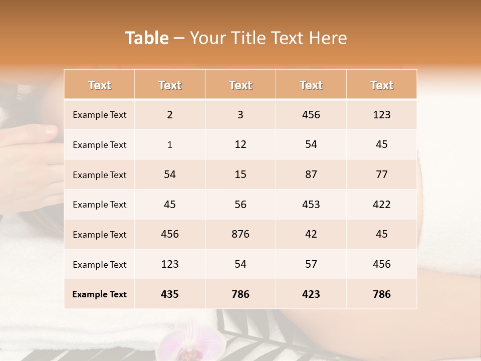 Healthcare Lady Body PowerPoint Template