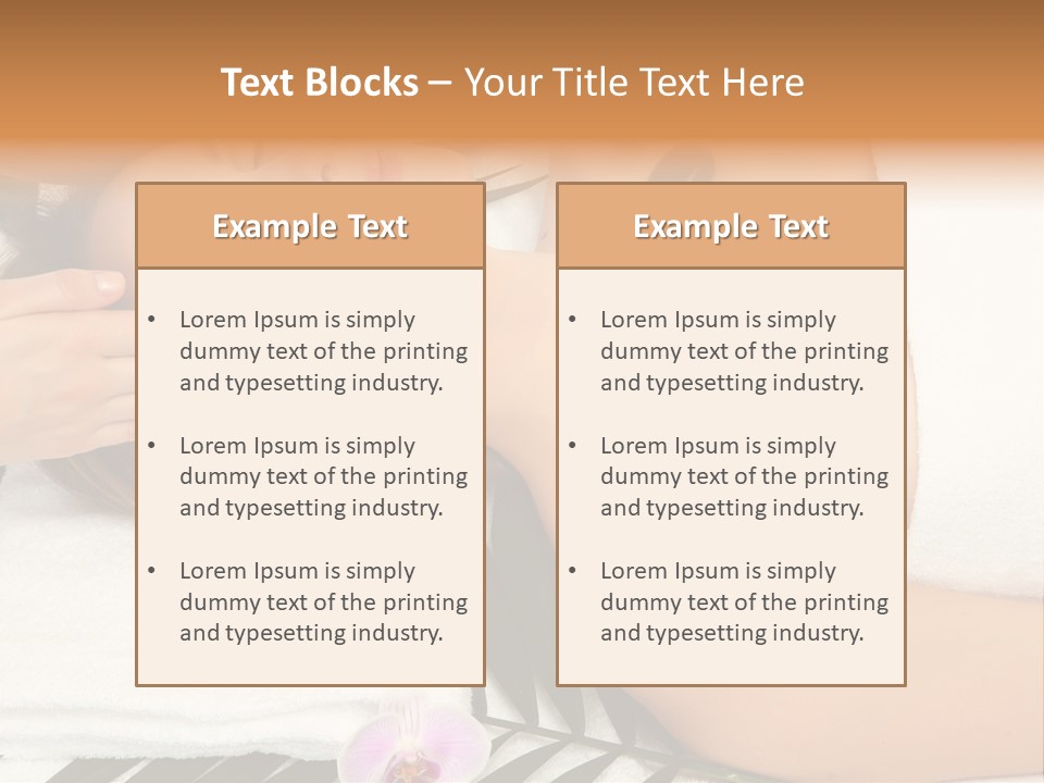Healthcare Lady Body PowerPoint Template