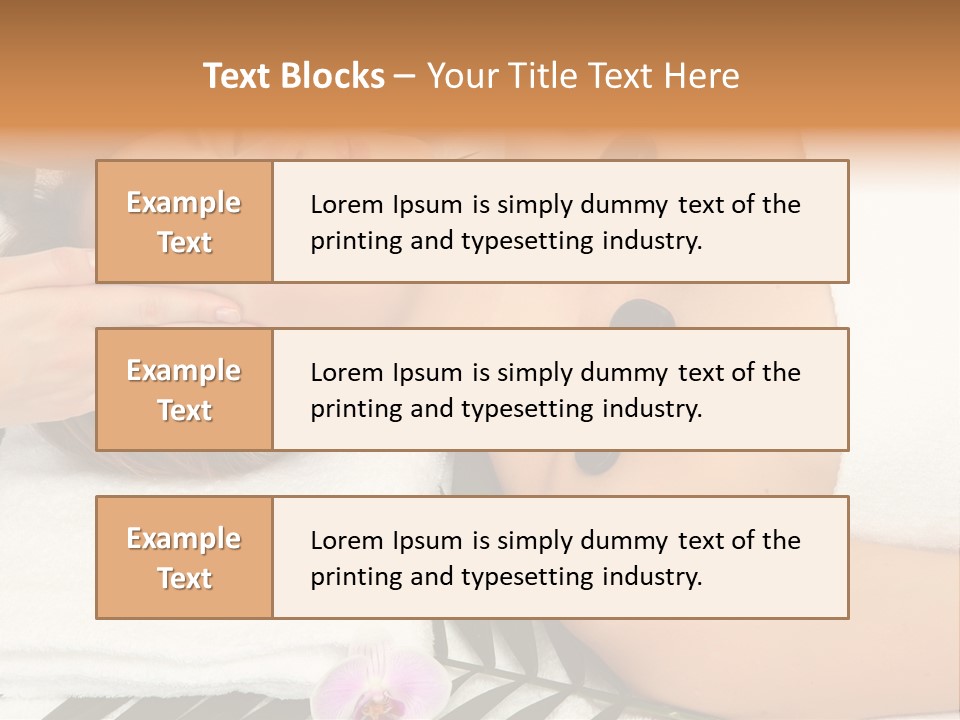 Healthcare Lady Body PowerPoint Template