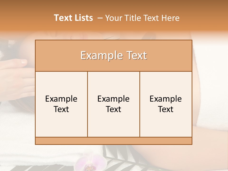 Healthcare Lady Body PowerPoint Template