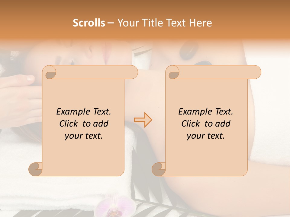 Healthcare Lady Body PowerPoint Template