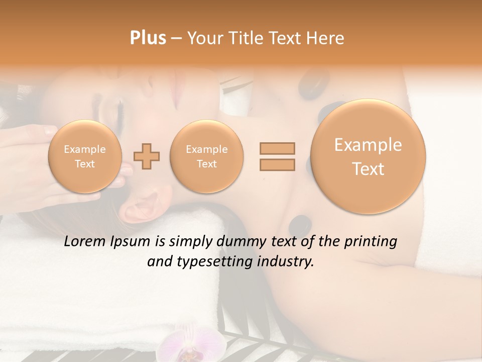 Healthcare Lady Body PowerPoint Template