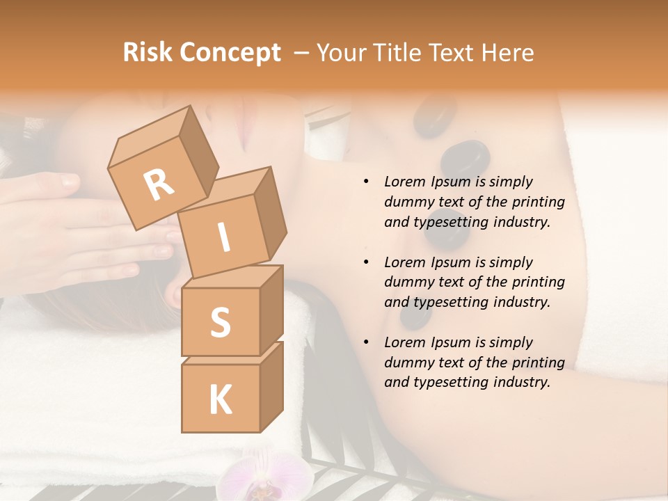 Healthcare Lady Body PowerPoint Template