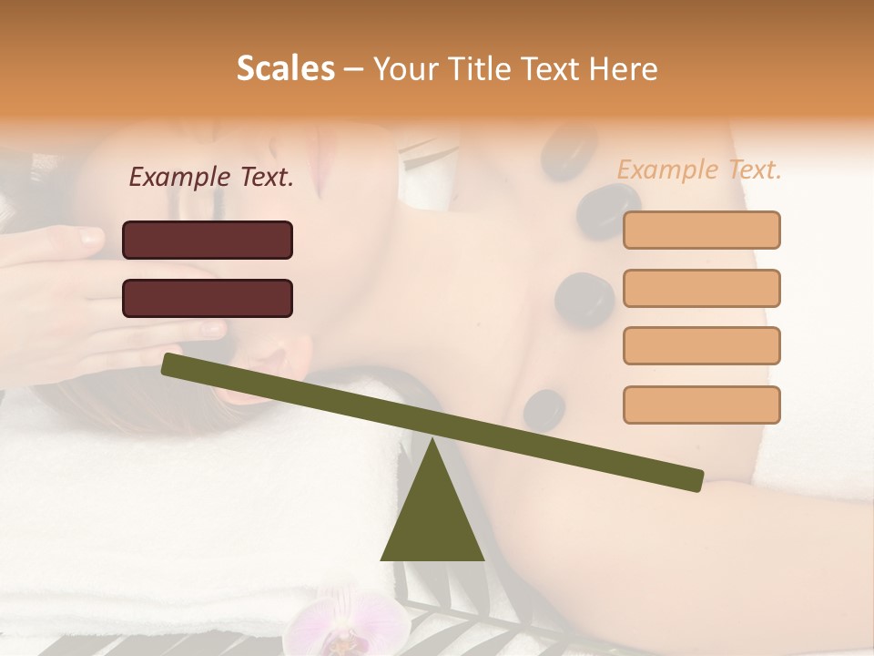 Healthcare Lady Body PowerPoint Template