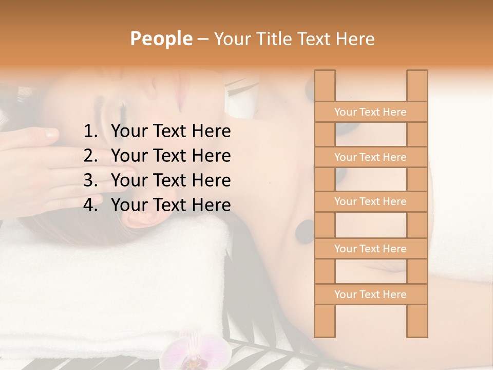 Healthcare Lady Body PowerPoint Template