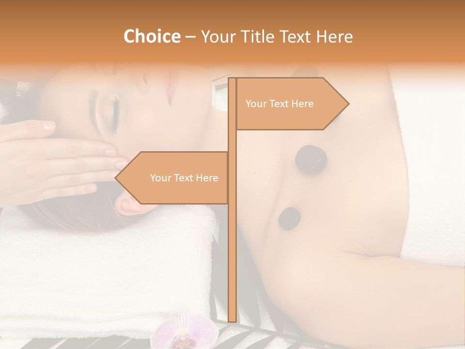 Healthcare Lady Body PowerPoint Template