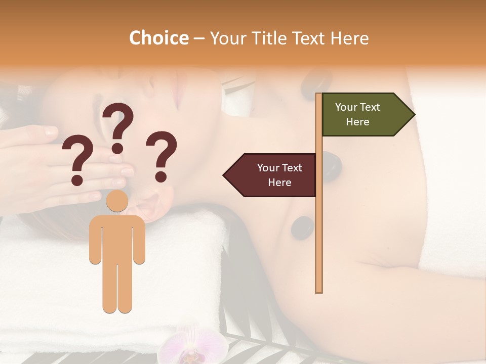 Healthcare Lady Body PowerPoint Template