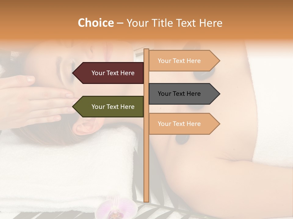 Healthcare Lady Body PowerPoint Template