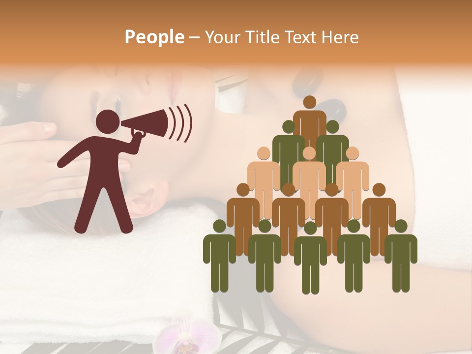 Healthcare Lady Body PowerPoint Template