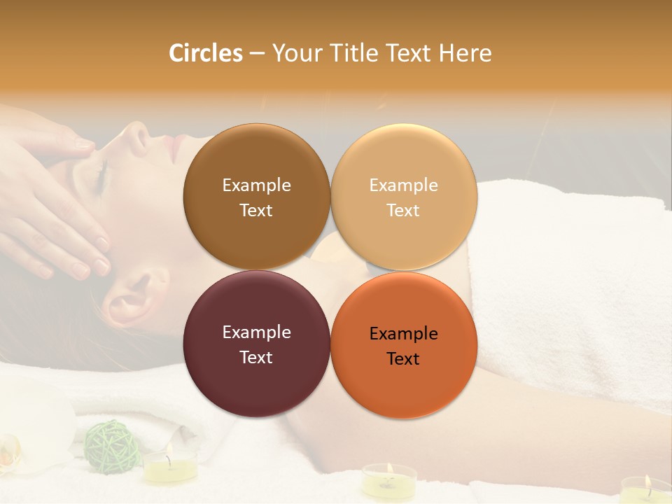 One Massage Body PowerPoint Template