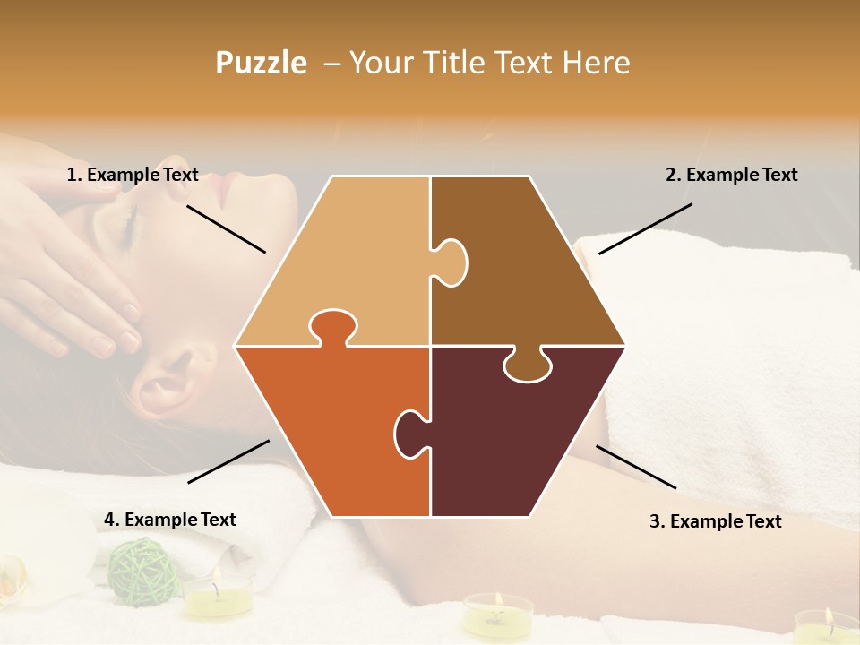 One Massage Body PowerPoint Template