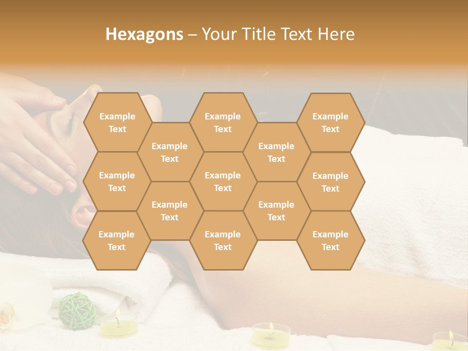 One Massage Body PowerPoint Template