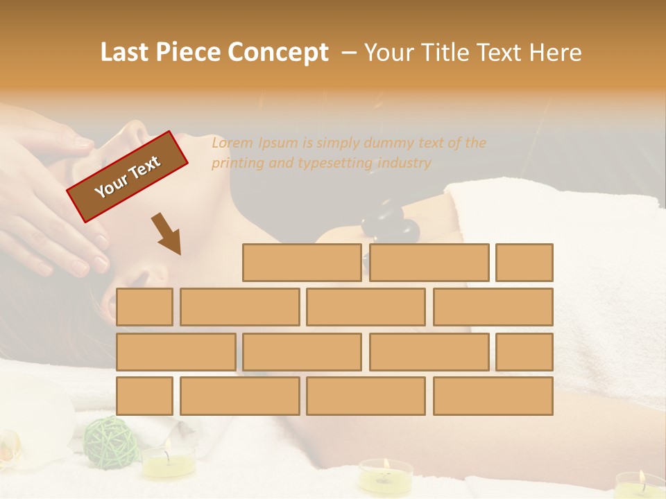 One Massage Body PowerPoint Template