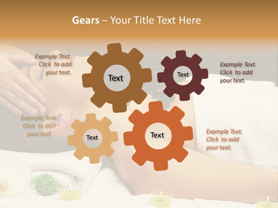 One Massage Body PowerPoint Template