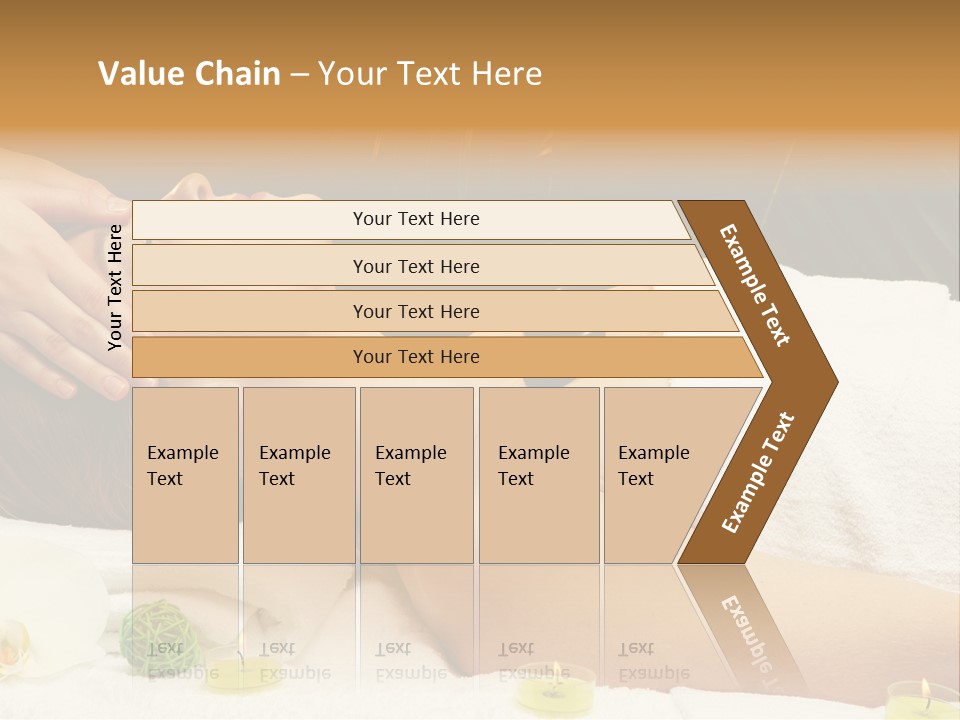 One Massage Body PowerPoint Template
