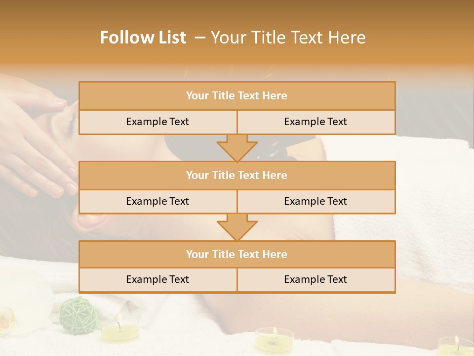 One Massage Body PowerPoint Template
