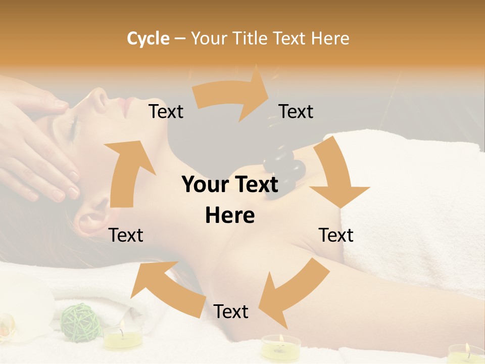 One Massage Body PowerPoint Template