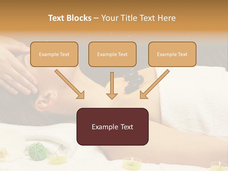 One Massage Body PowerPoint Template